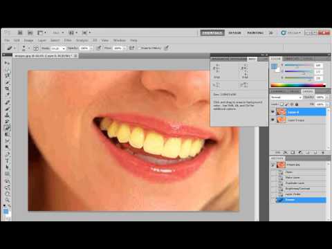 how to whiten teeth in photoshop cs5