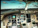 Level D simulations 767-300 final approach