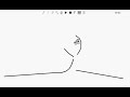une aventure line rider en passant dans un tuyau