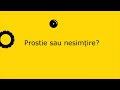 Prostie sau nesimțire?