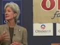 Gov. Kathleen Sebelius in Iowa