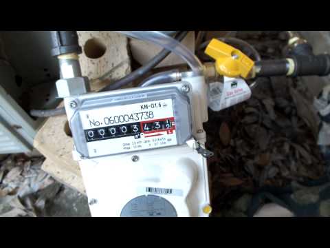 how to measure natural gas