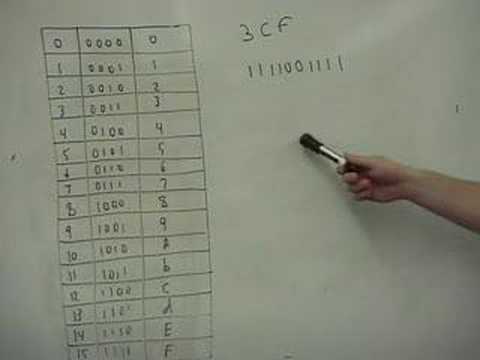 binary - Binary and hexadecimal.