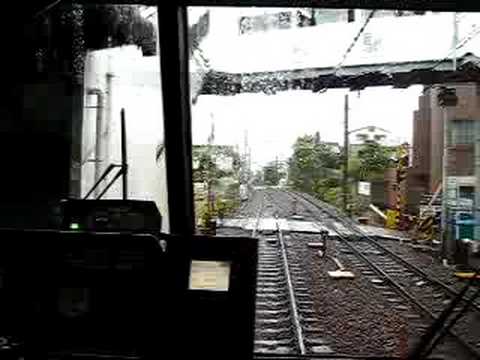 ゲリラ豪雨の名古屋本線 本星崎→桜