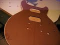 building a les paul dc part 1 Luthier Guitar How to