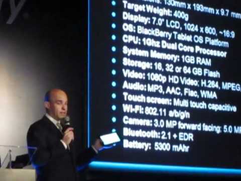 Jim Balsillie Talks BlackBerry PlayBook At GITEX 64GB Version In The Works, Powered By 5300mAh Battery Photo Jim Balsillie Talks BlackBerry PlayBook At GITEX 64GB Version In The Works, Powered By 5300mAh Battery