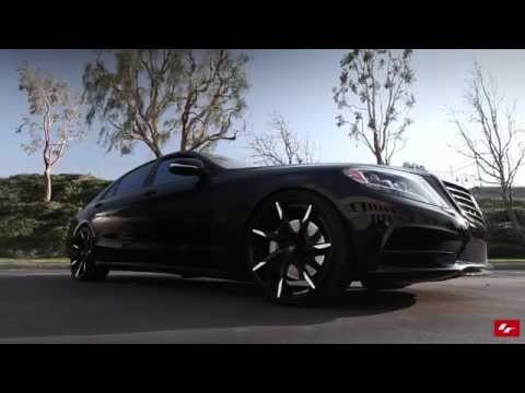 2014 Mercedes S550 on 22