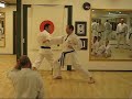 Yamaguchi-sensei demonstrating empi-uchi and takedown Yamaguchi-sensei demonstrating empi-uchi and takedown