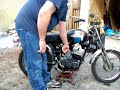 1973 Aermacchi Z90 start