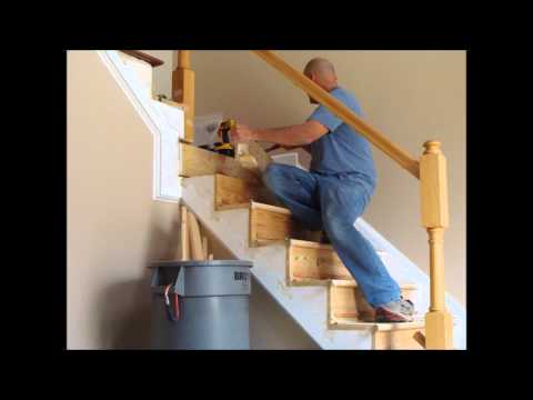 how to fit stair spindles