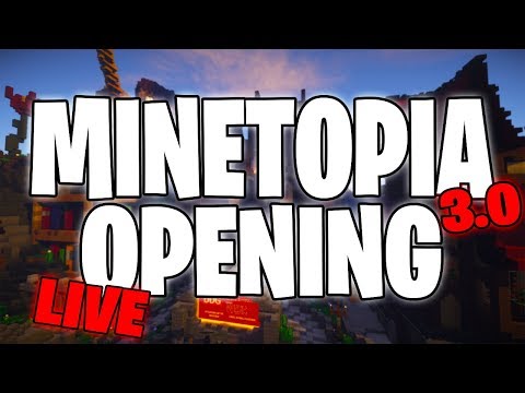 MINETOPIA 3.0 SERVER OPENING LIVE! GRATIS & ALLE SPOILERS! (DEEL 2)