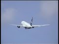 US Airways Boeing 767 takeoff, Kalitta 747, BMI A319 @ AMS