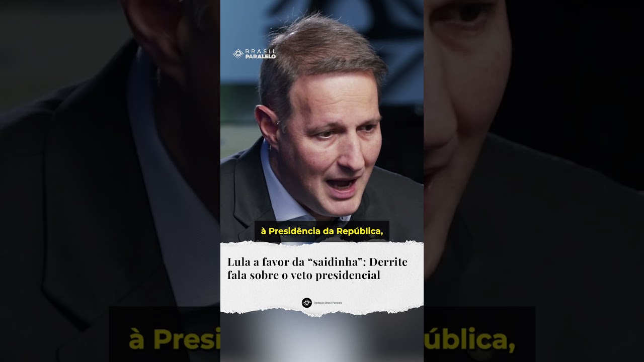 Lula e as saidinhas: Derrite fala sobre o PL Antifacção