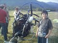 paramotor demo kasana y olivair en el valle del tiétar