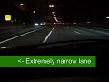 A28 motorway Zwolle at night