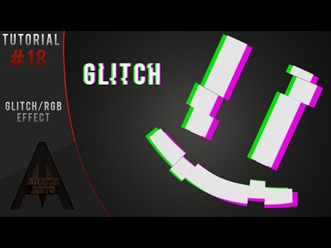 Как сделать фото glitch