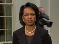 Rice: No Plans To Go To Israel
