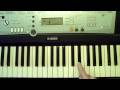 Chris Brown's Say Goodbye Piano Tutorial (Intro)