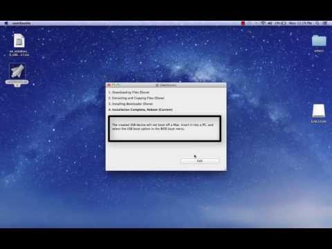 how to run os x from usb