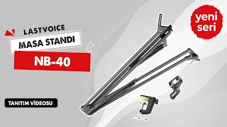 Lastvoice NB40 -  Stüdyo Masa Mikrofon Standı (5