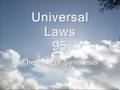 The Law of Synthesis - 105 Universal Laws of Third Dimension Living.