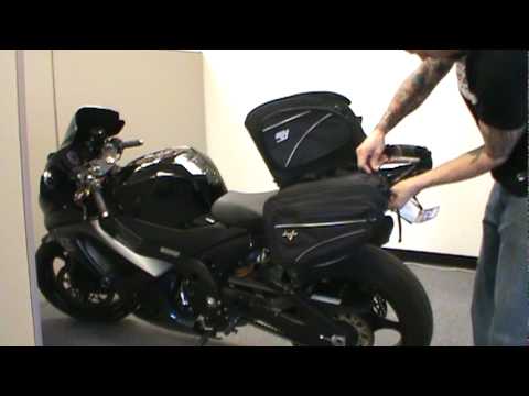 how to attach oxford tail bag