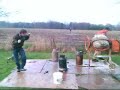 oudjaarsdag carbit schieten terbroek met betonmolen oudjaarsdag carbit schieten terbroek met betonmolen