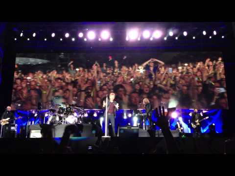 Exclusive Live Footage Livin' On A Prayer Bon Jovi Cape Town