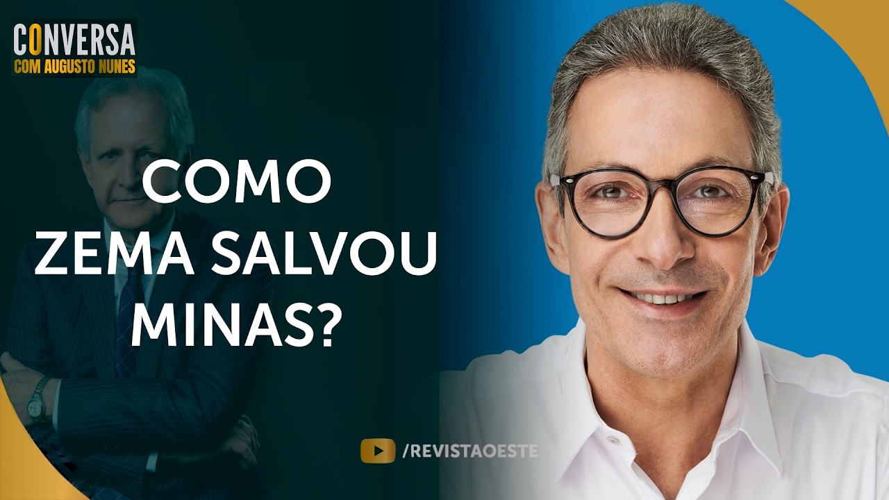 EXCLUSIVO: Zema revela como recuperou Minas Gerais após ruína causada pela esquerda