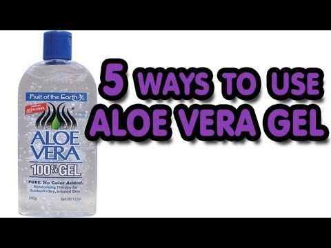 how to use aloe vera for skin