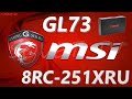 Ноутбук MSI GL73 8RC
