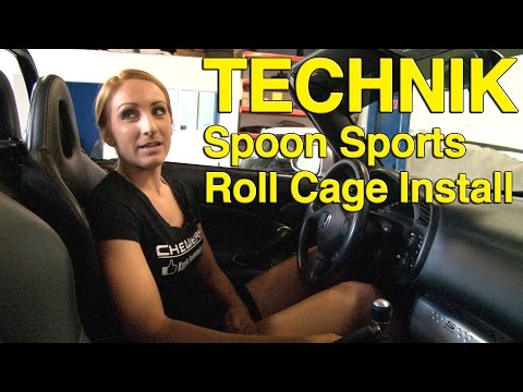 How to Install a Roll Cage – Honda S2000 – Spoon Sports – Technik
