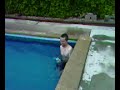 Swade with pool toys