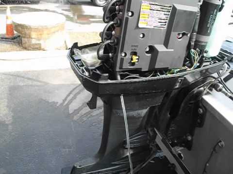 Mercury 40 Hp motor running after stator replacement 5-22-14
