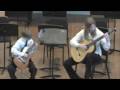 This past Saturday I brought 24 students down to Yale to play in Ben Verdery's Guitar Extravaganza. These are 2 students aged 10 and 15 from my Book 5+ class playing Celso Machado's Sambinha.