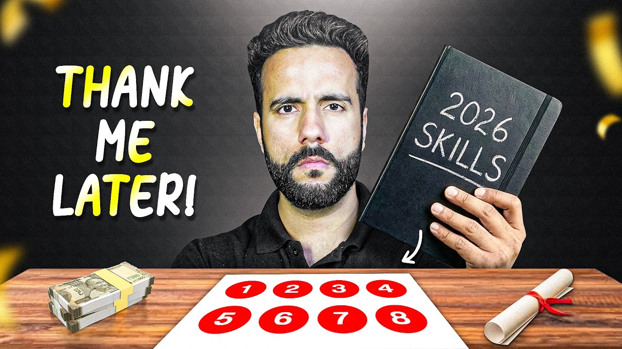 8 Skills You MUST Master in 2026 (Before It’s Too Late) | Ashu Sir