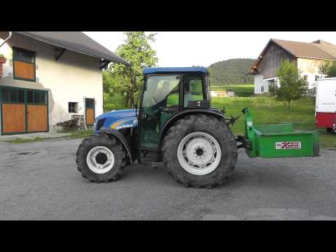 how to drive a new holland tractor