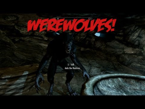 how to become a werewolf in skyrim