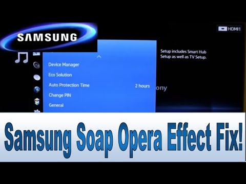 how to turn off soap opera effect