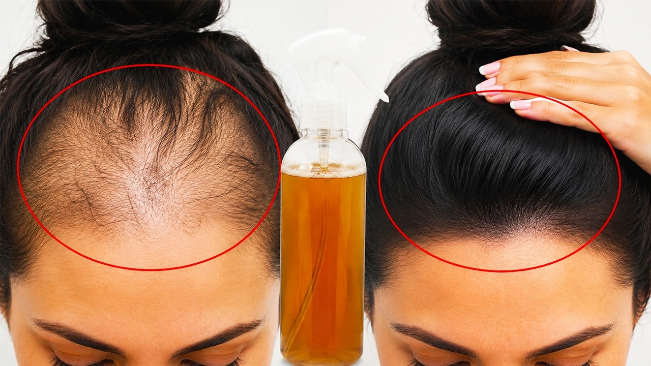 O cabelo cresce loucamente e não cai! Esta é a receita mais poderosa! (Sabia disso?)