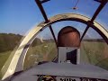 Landing zweefvliegtuig