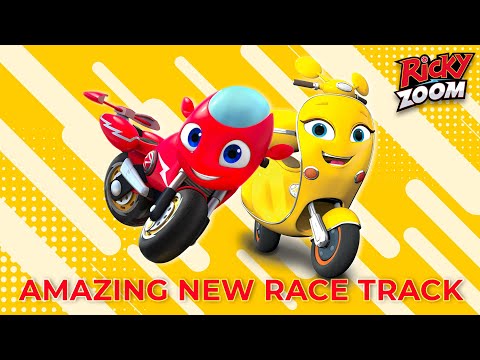 ⚡ Ricky Zoom ⚡| Amazing New Race Track | New Compilation | Cartoons for Kids