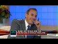 Shirley Maclaine w/ Matt Lauer  11-7-07