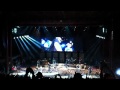 Kenny Chesney and Uncle Kracker at Red Rocks 2011