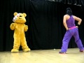 Pudsey does Zumba