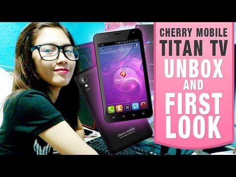 Cherry Mobile Titan TV : Unboxing & First Look