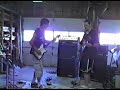 Timmy Bennett (left) and Justin Catrow (right) of 'BY DEMONS BE DRIVEN' doing a cover of the 'METALLICA' song, 