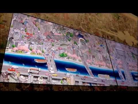 Increíble mural digital de Tokio en la torre Skytree 0 Increíble mural digital de Tokio en la torre Skytree