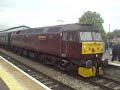 Duchess of Sutherland works the Cathedrals Express Special i