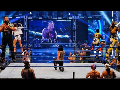 Jeff Hardy vs Baron Corbin / Wrestlers paying tribute to The Undertaker